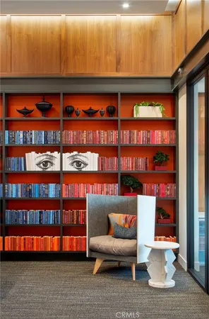 a view of interior space with furniture