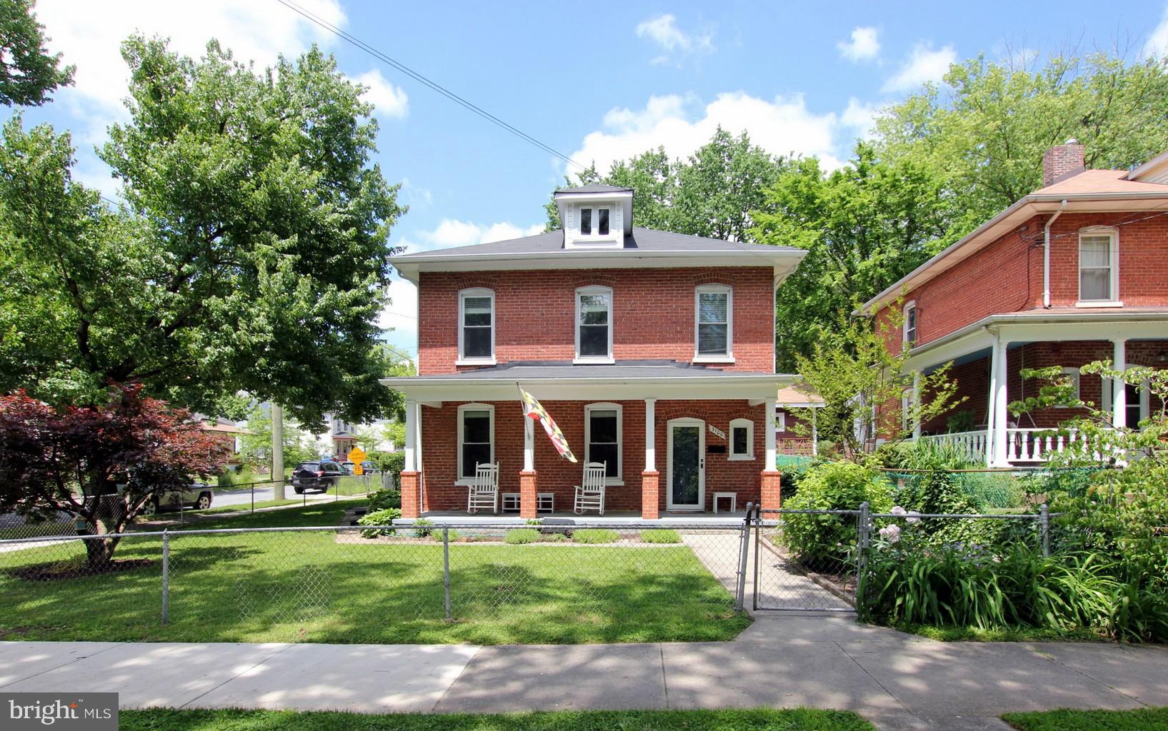 3100 Perry Street Mount Rainier, MD 20712 - Photo 24 of 40 Historic all brick, Foursquare style house