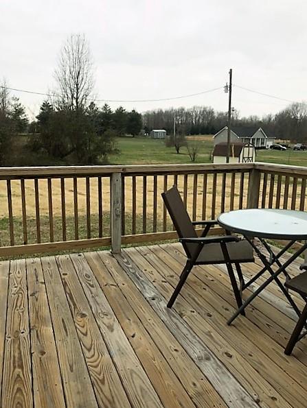 1801 Mosley Ferry Road Chapmansboro, TN 37035 - Photo 22 of 24 Perfect sized deck to enjoy grilling and admiring the country views.