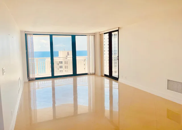 a view of an empty room with window