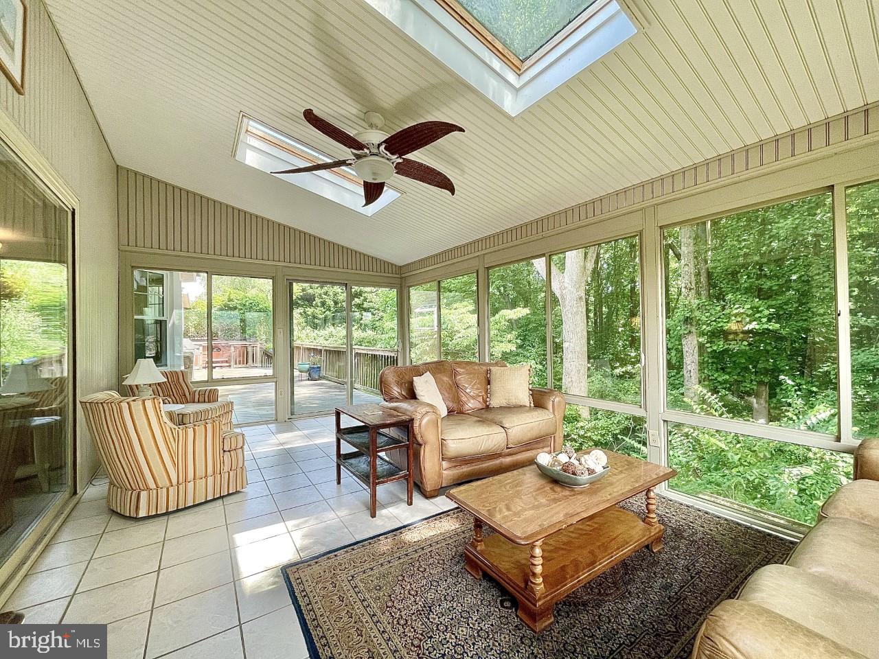 26 Raphael Road Hockessin, DE 19707 - Photo 8 of 28 Fabulous Sunroom w/Sliding Doors to Deck & Hot Tub
