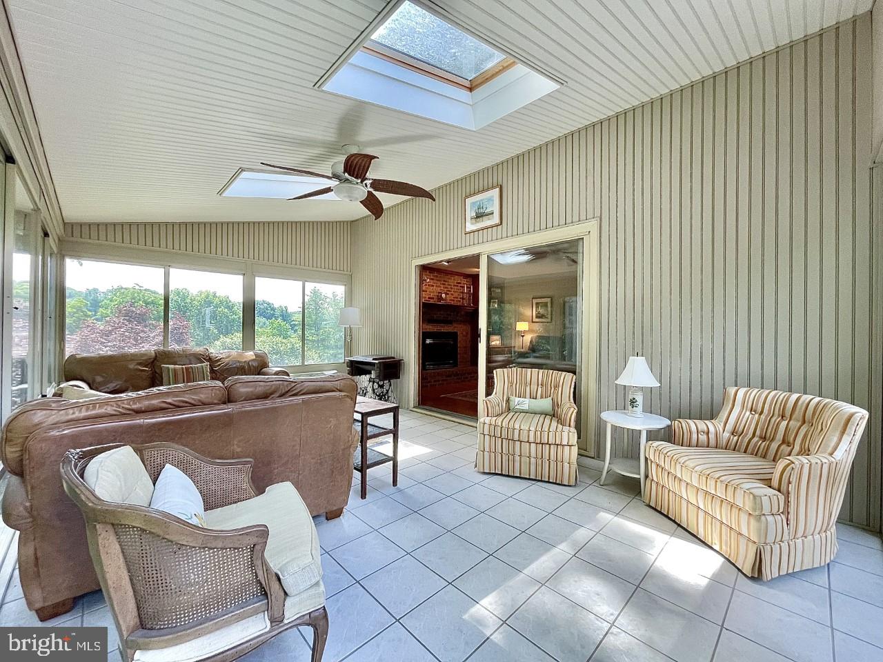 26 Raphael Road Hockessin, DE 19707 - Photo 9 of 28 Sunroom - Two Skylights and a Ceiling Fan