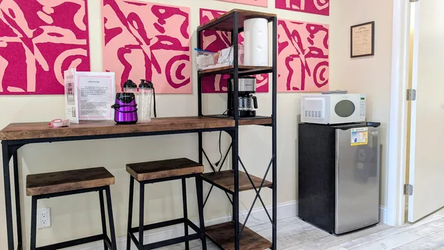 a street sign that is on a wall