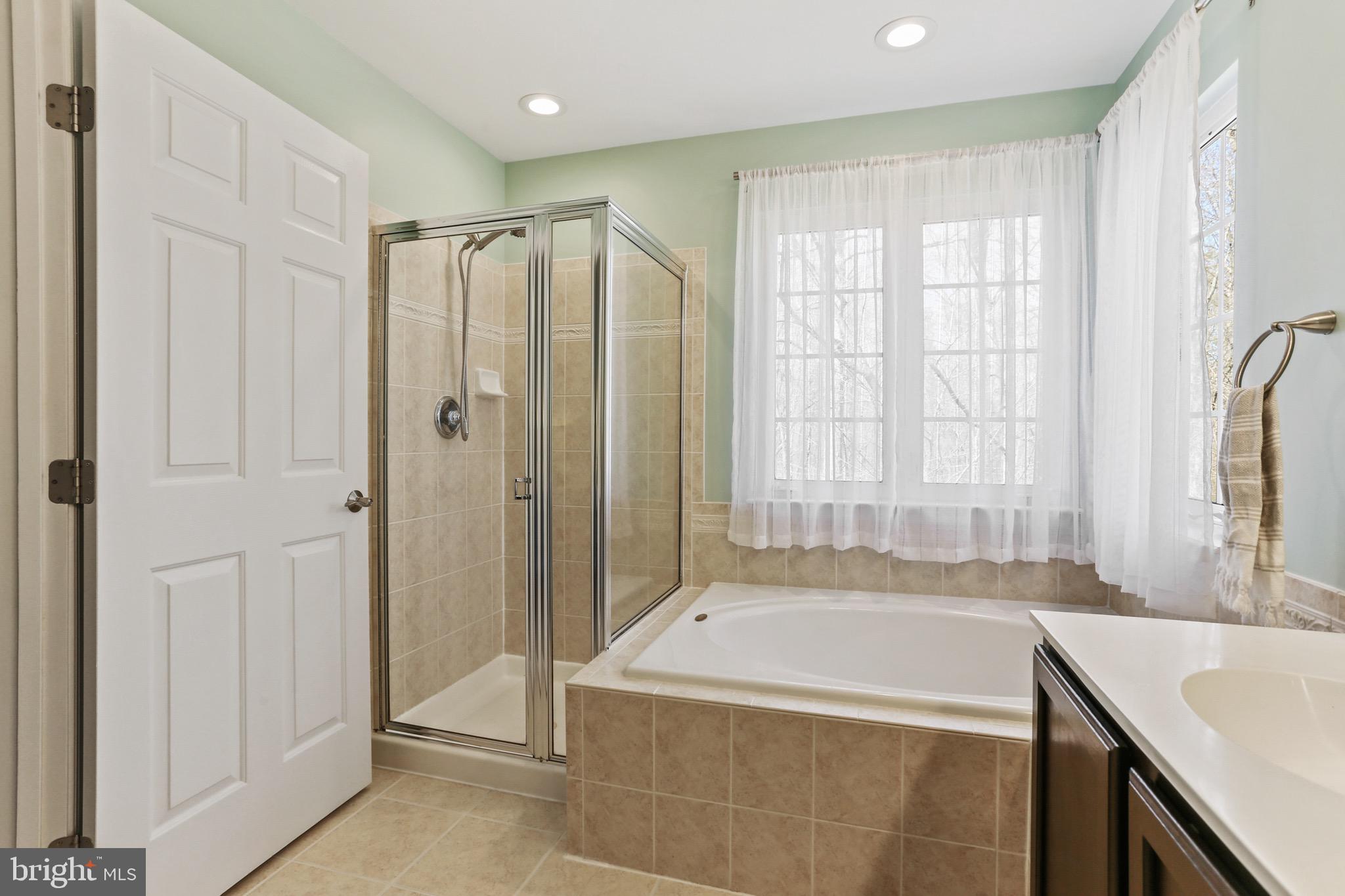 5810 Artisan Drive Eldersburg, MD 21784 - Photo 19 of 39 a bathroom with a tub sink and shower