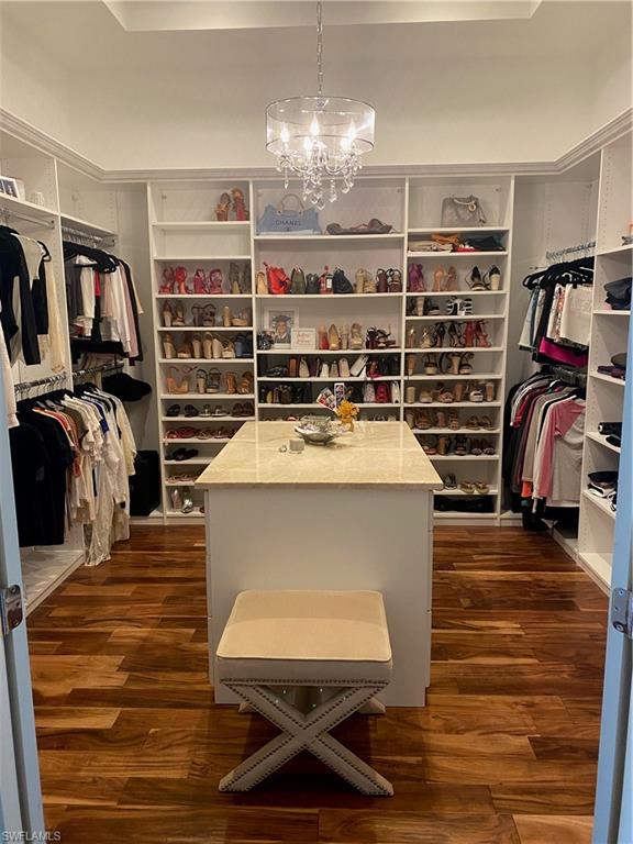 4501 3rd Avenue Southwest Naples, FL 34119 - Photo 46 of 50 1st Master closet when home was occupied