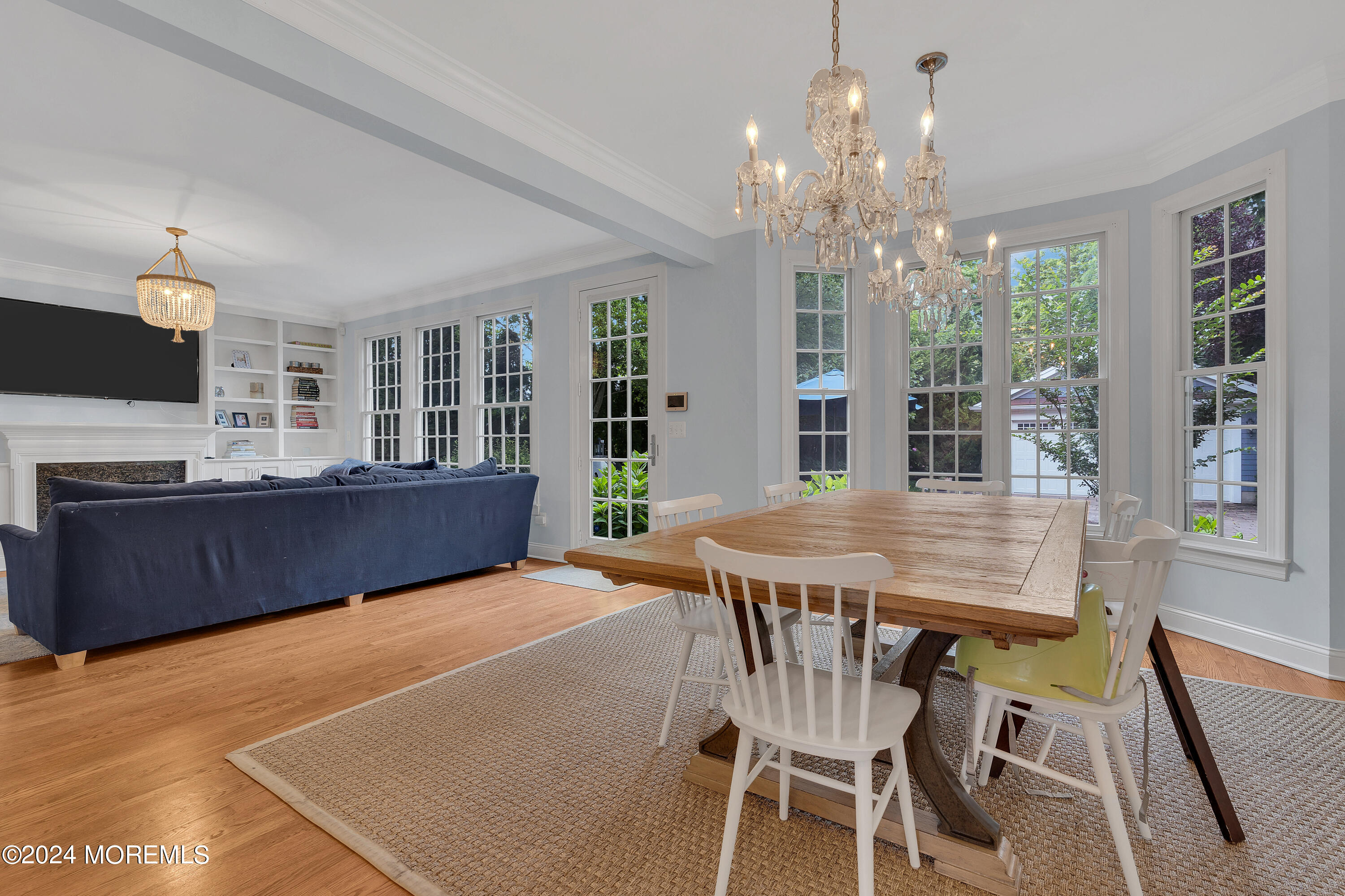 314 Jersey Avenue Spring Lake, NJ 07762 - Photo 11 of 33 a view of a dining room with furniture window and outside view