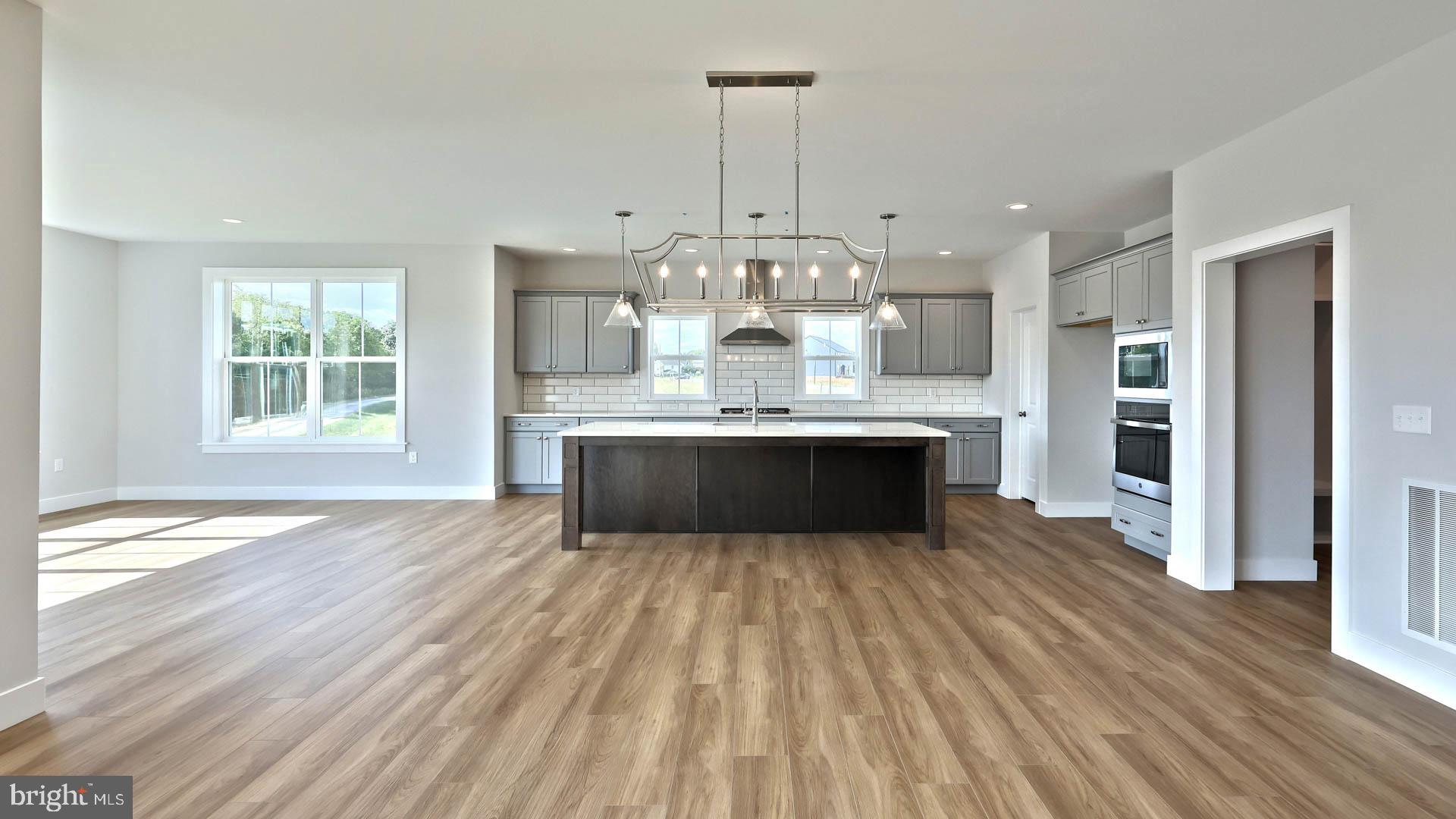 821 Sunset Boulevard Annville, PA 17003 - Photo 12 of 36 a view of a kitchen with wooden floor and a window