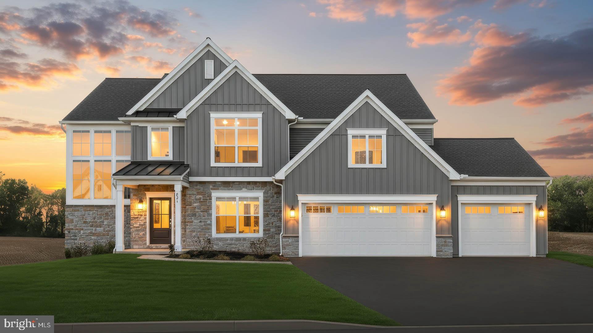 821 Sunset Boulevard Annville, PA 17003 - Photo 2 of 36 a front view of house with yard and green space