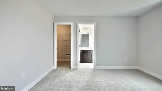 a view of empty room