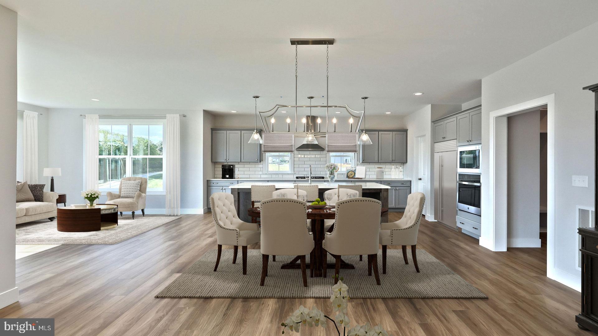 821 Sunset Boulevard Annville, PA 17003 - Photo 5 of 36 a view of a dining room with furniture window and wooden floor