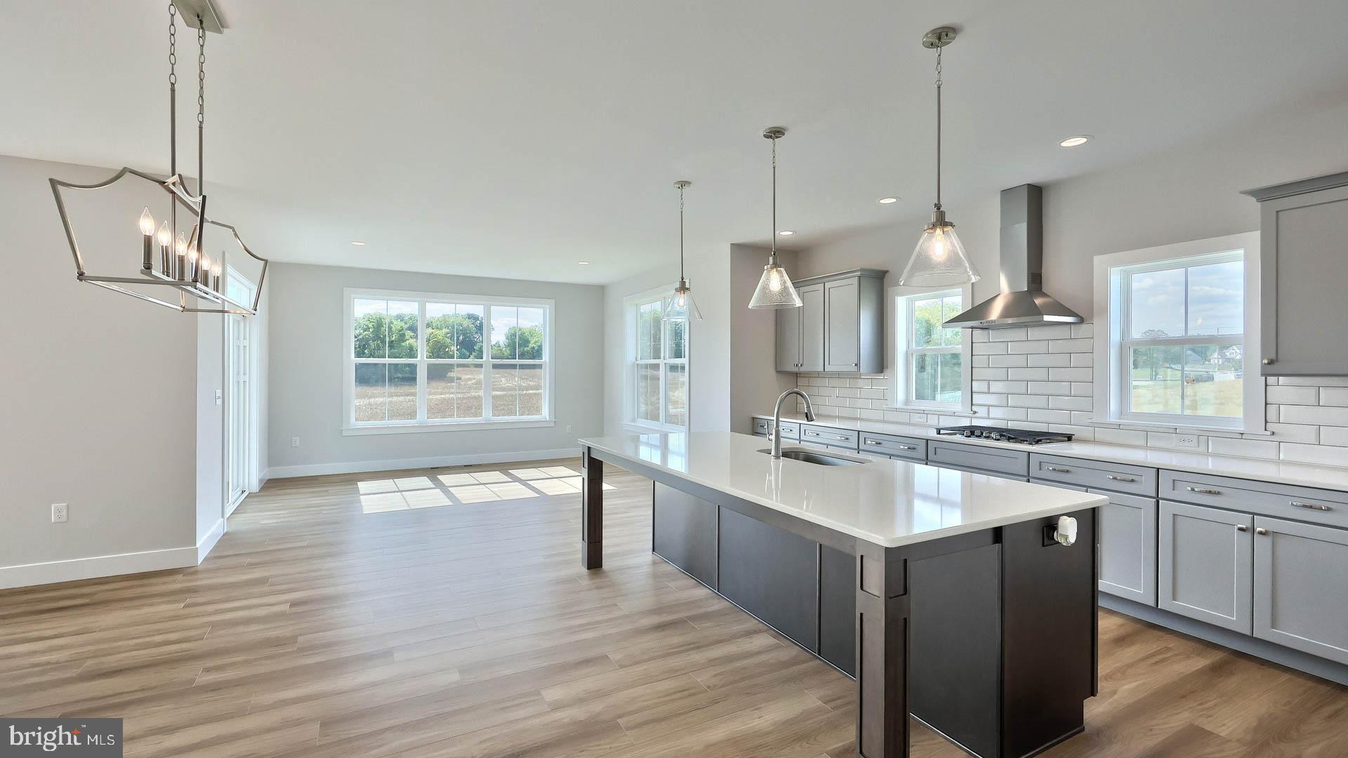 821 Sunset Boulevard Annville, PA 17003 - Photo 10 of 36 a large kitchen with kitchen island a sink stainless steel appliances and cabinets