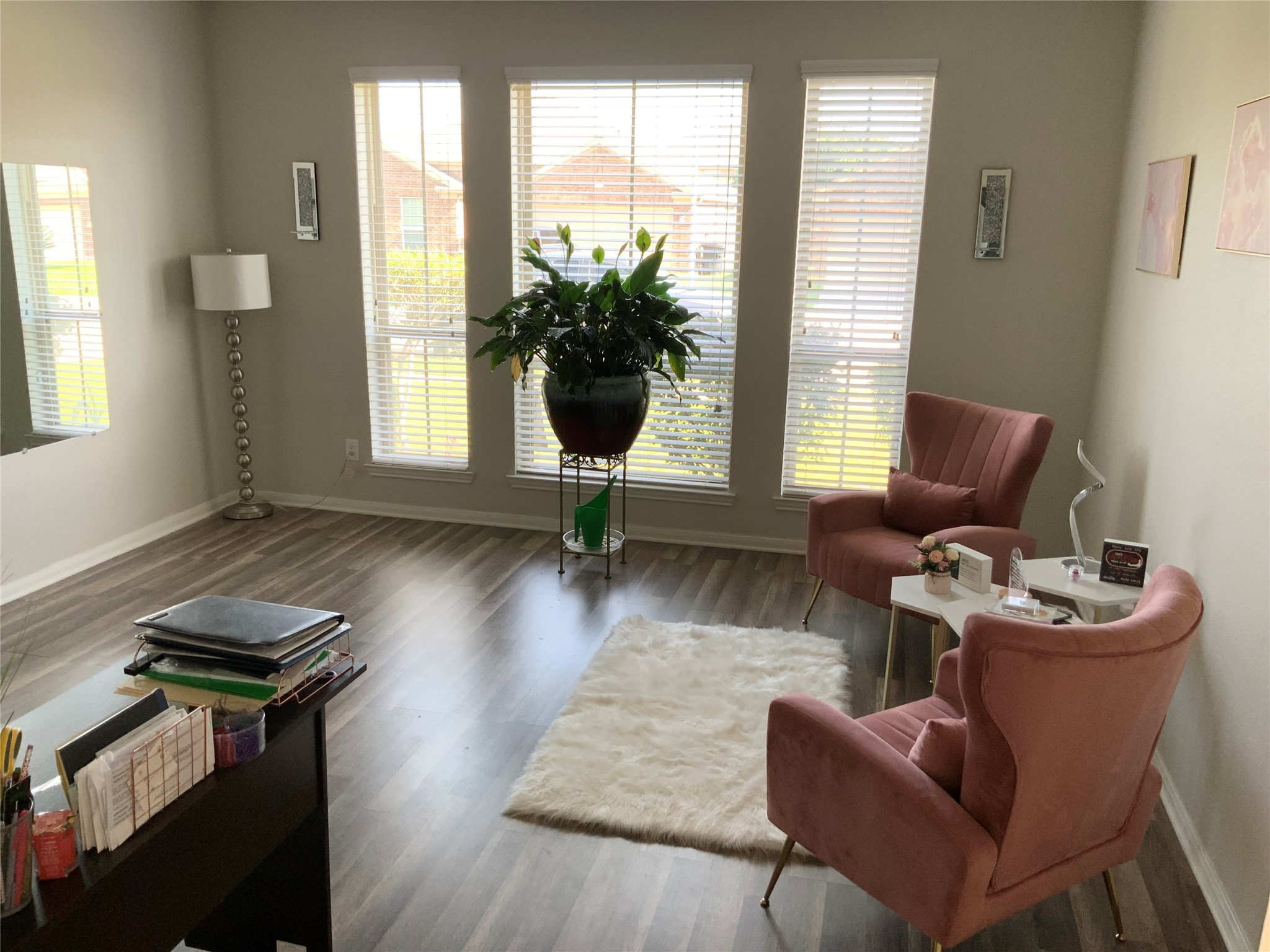 5446 Peppermint Lane Baytown, TX 77521 - Photo 16 of 49 Office right at the entrance of the home