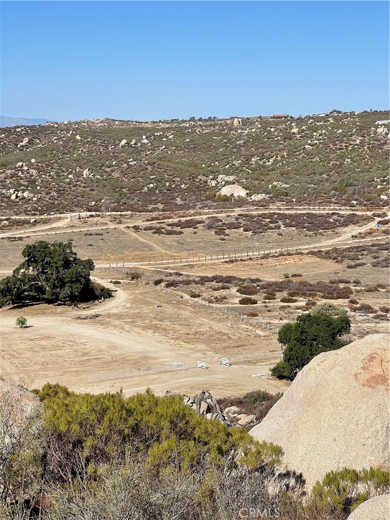 View of the meadow on the property from building pad.