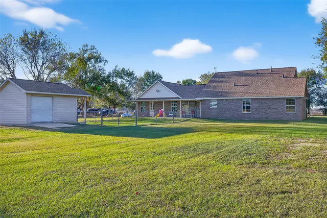 a view of a volley ball court