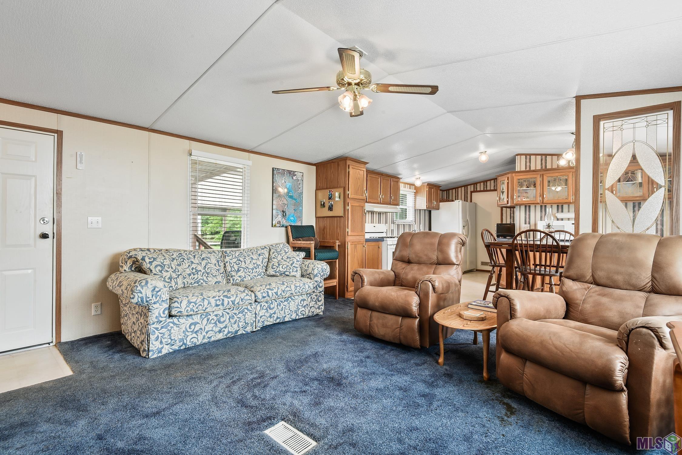 126 Coon Road Pierre Part, LA 70339 - Photo 7 of 13 Living Room looking into Kitchen