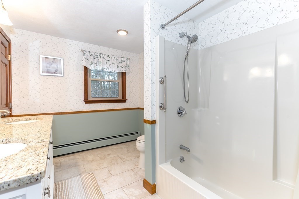 1920 Maple Street Dighton, MA 02764 - Photo 30 of 42 a bathroom with a bathtub and a shower