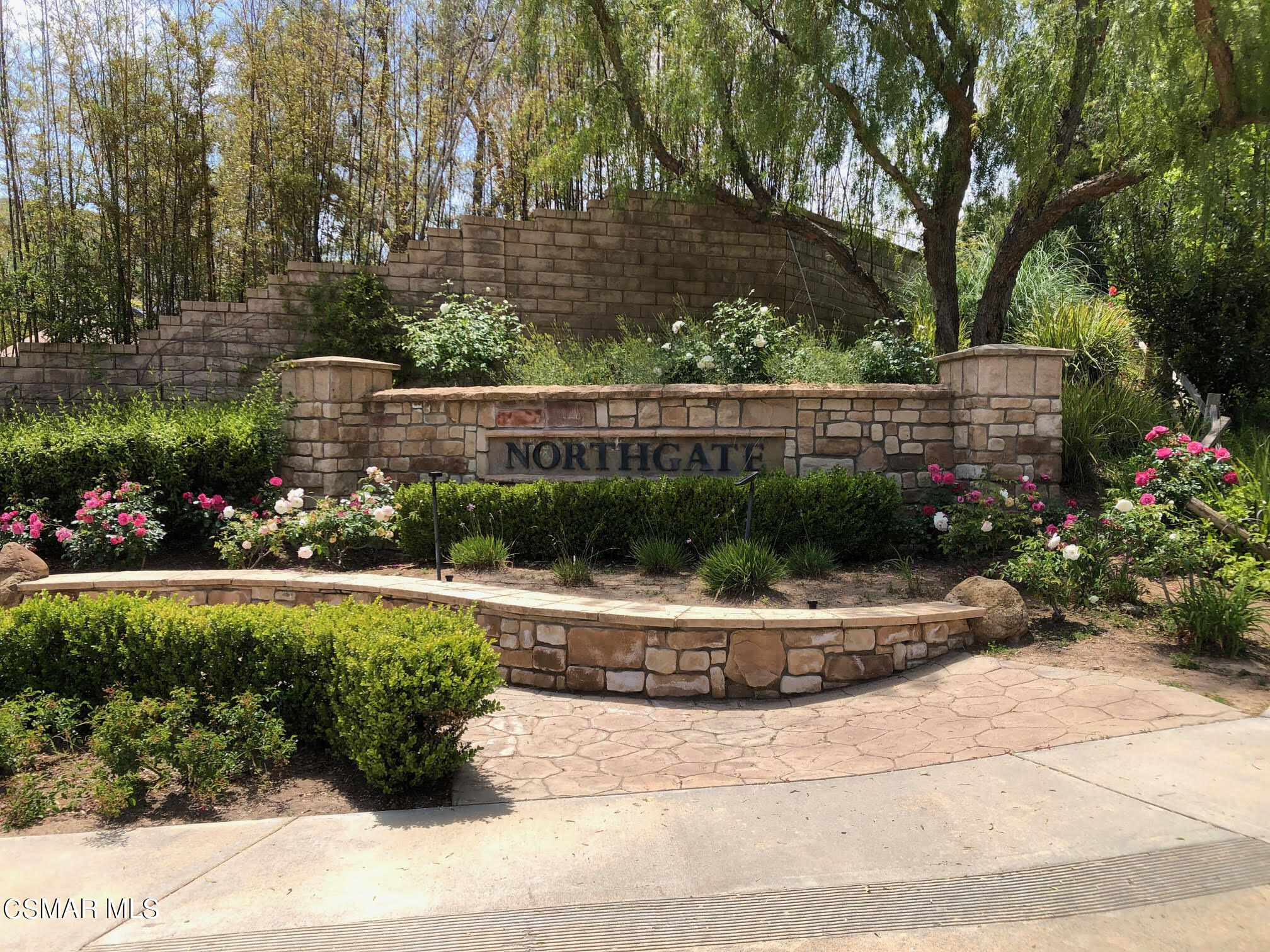 551 Running Creek Simi Valley, CA 93065 - Photo 5 of 5 a view of a garden with plants and large trees