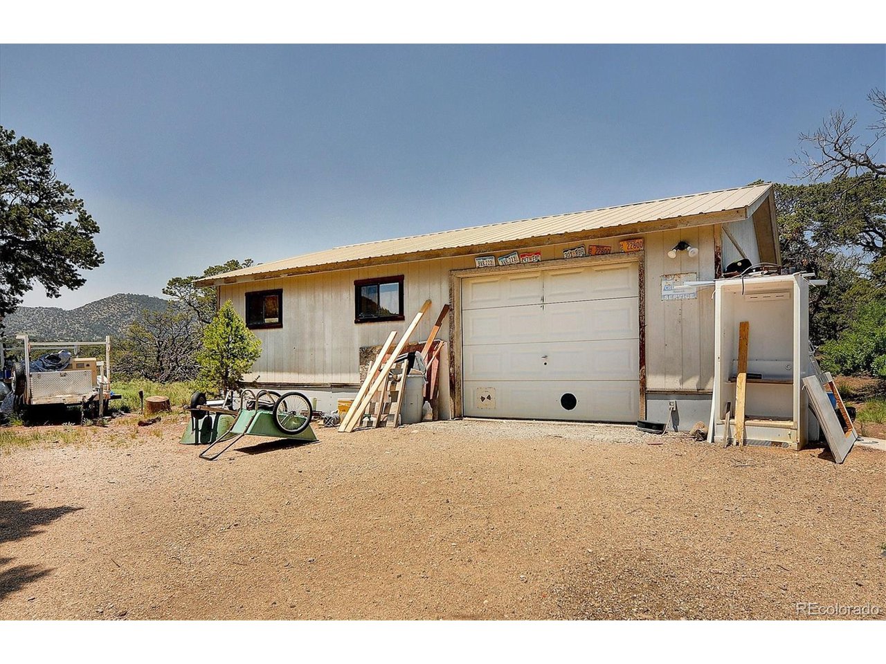 53091 County Rd LL56 Villa Grove, CO 81155 - Photo 22 of 33 Oversized one stall detached garage with workshop area