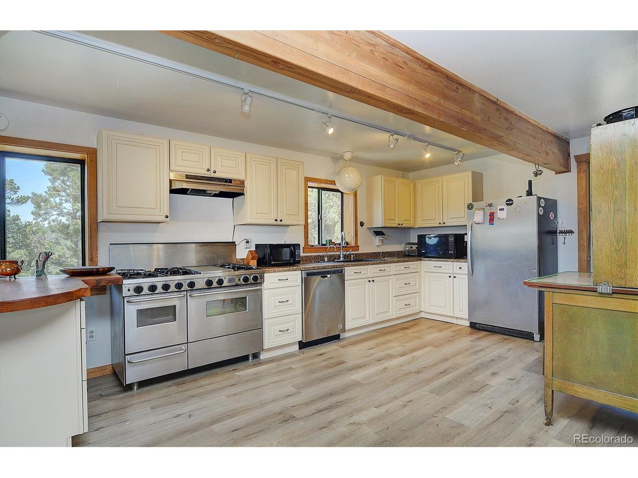 53091 County Rd LL56 Villa Grove, CO 81155 - Photo 6 of 33 Updated kitchen with back deck access