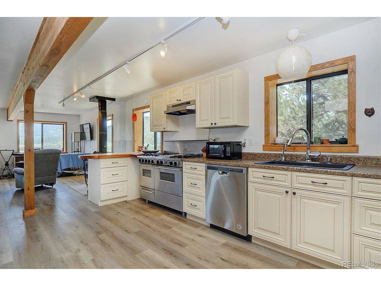 53091 County Rd LL56 Villa Grove, CO 81155 - Photo 7 of 33 Open to living and dining areas
