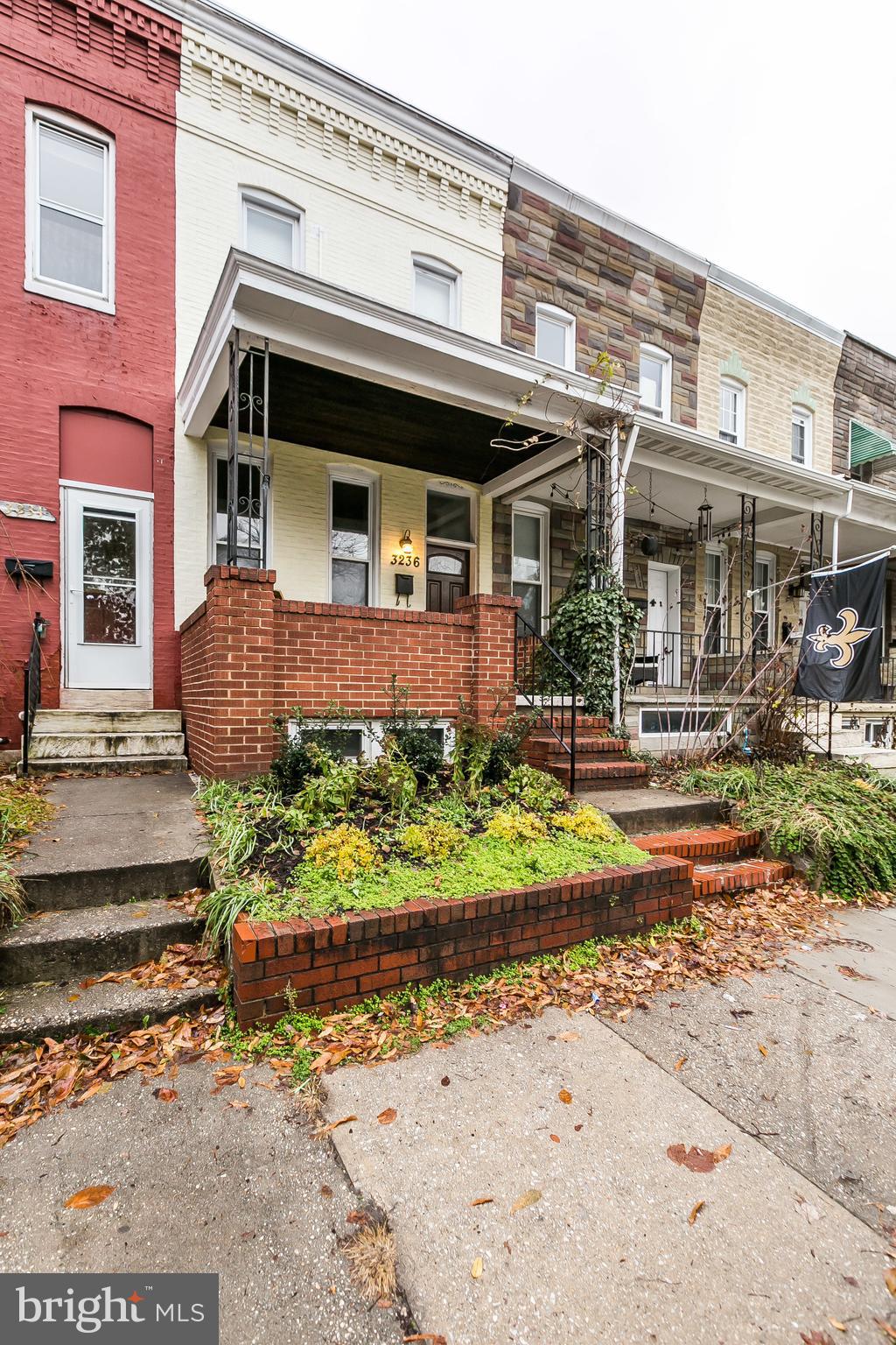 3236 Keswick Road Baltimore, MD 21211 - Photo 2 of 37 Charming Porch-Front