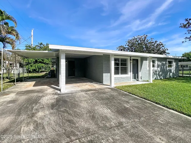 a view of a patio door