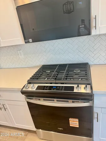 a close view of stove