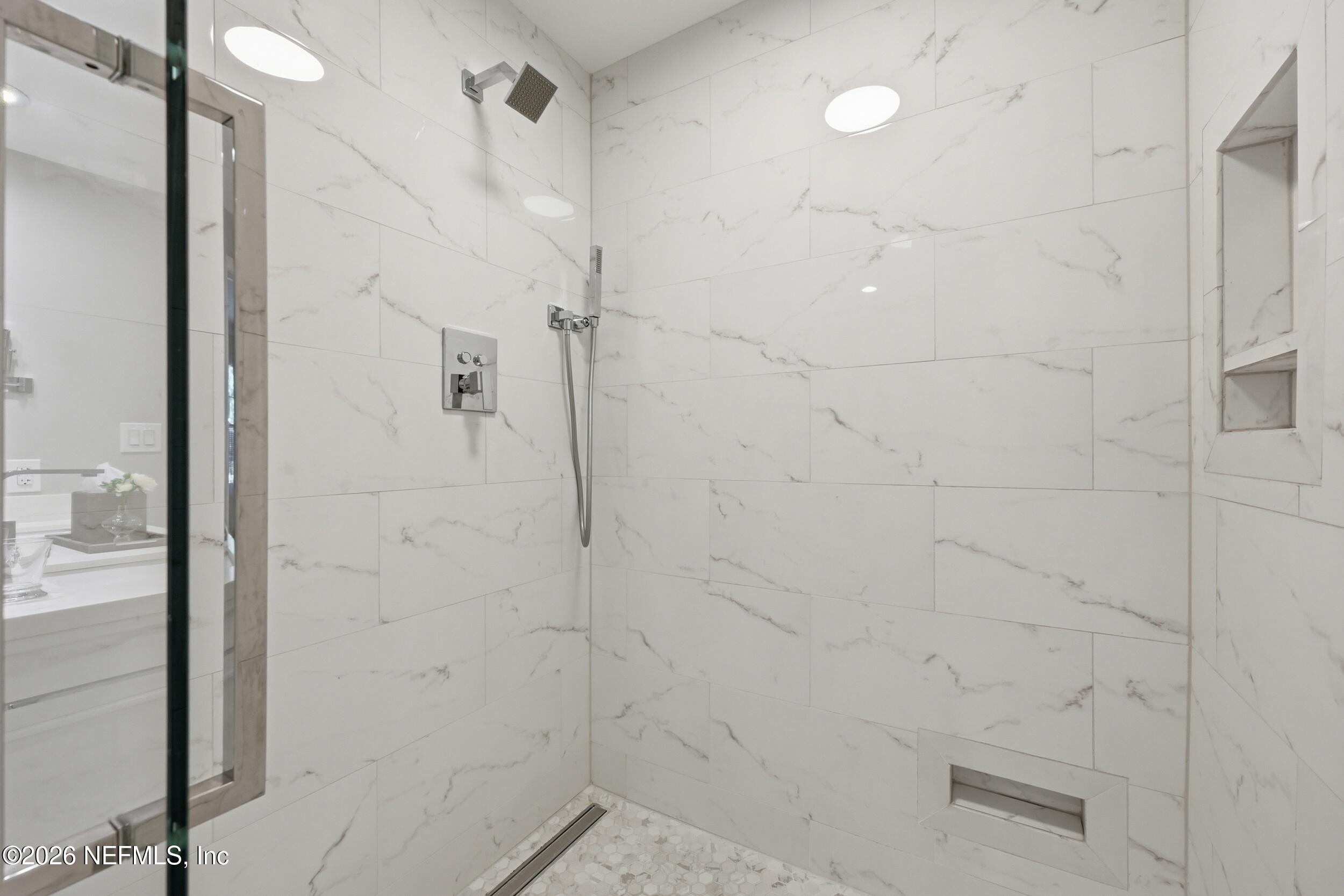 4706 Ivanhoe Road Jacksonville, FL 32210 - Photo 23 of 47 a bathroom with a shower