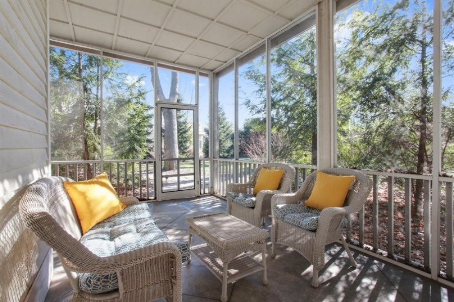 16032 Goodwin Union, Unit 13 Union Pier, MI 49129 - Photo 8 of 24 Front Screened Porch