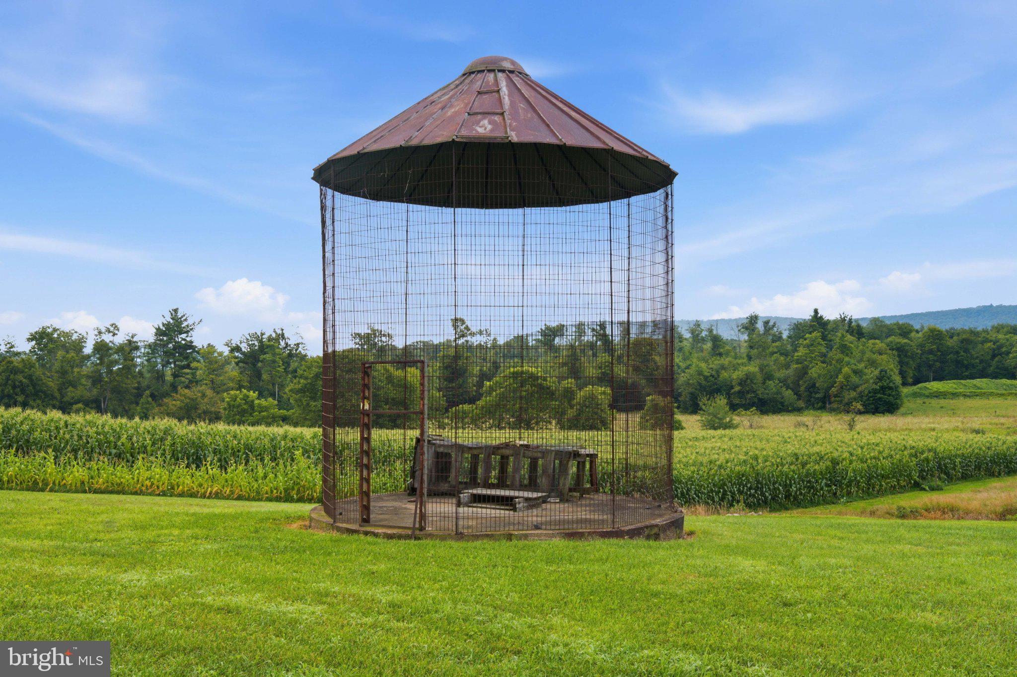 7606 Rose Valley Road Trout Run, PA 17771 - Photo 11 of 39 Rustic gazebo amidst lush fields.