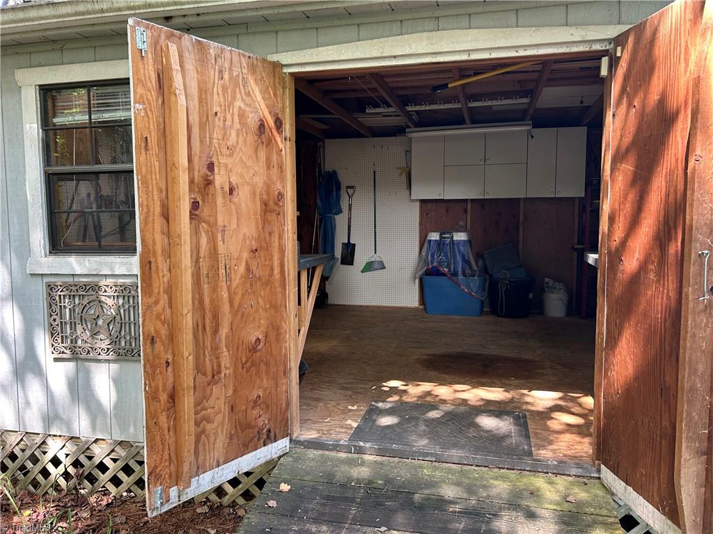 2911 Pleasant Ridge Road Summerfield, NC 27358 - Photo 41 of 47 Double doors into spacious storage house