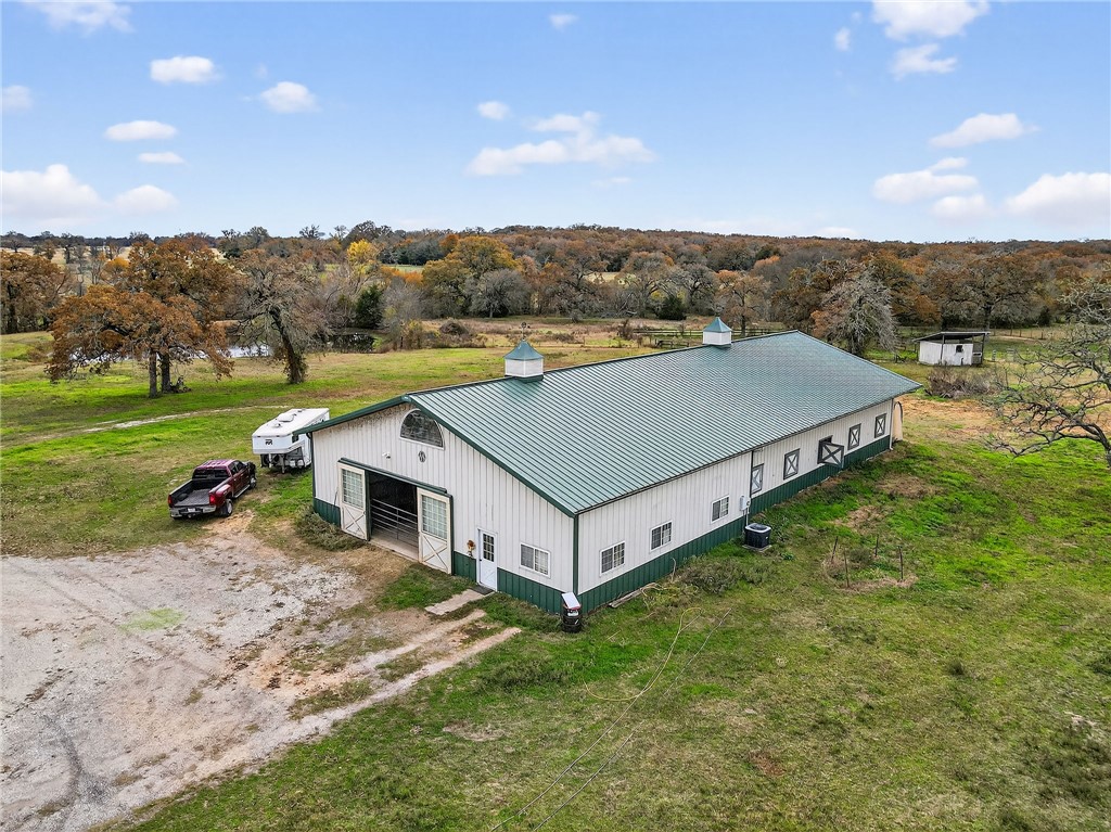 8601 Sandy Point Road Bryan, TX 77807 - Photo 8 of 50 a aerial view of a house with a yard