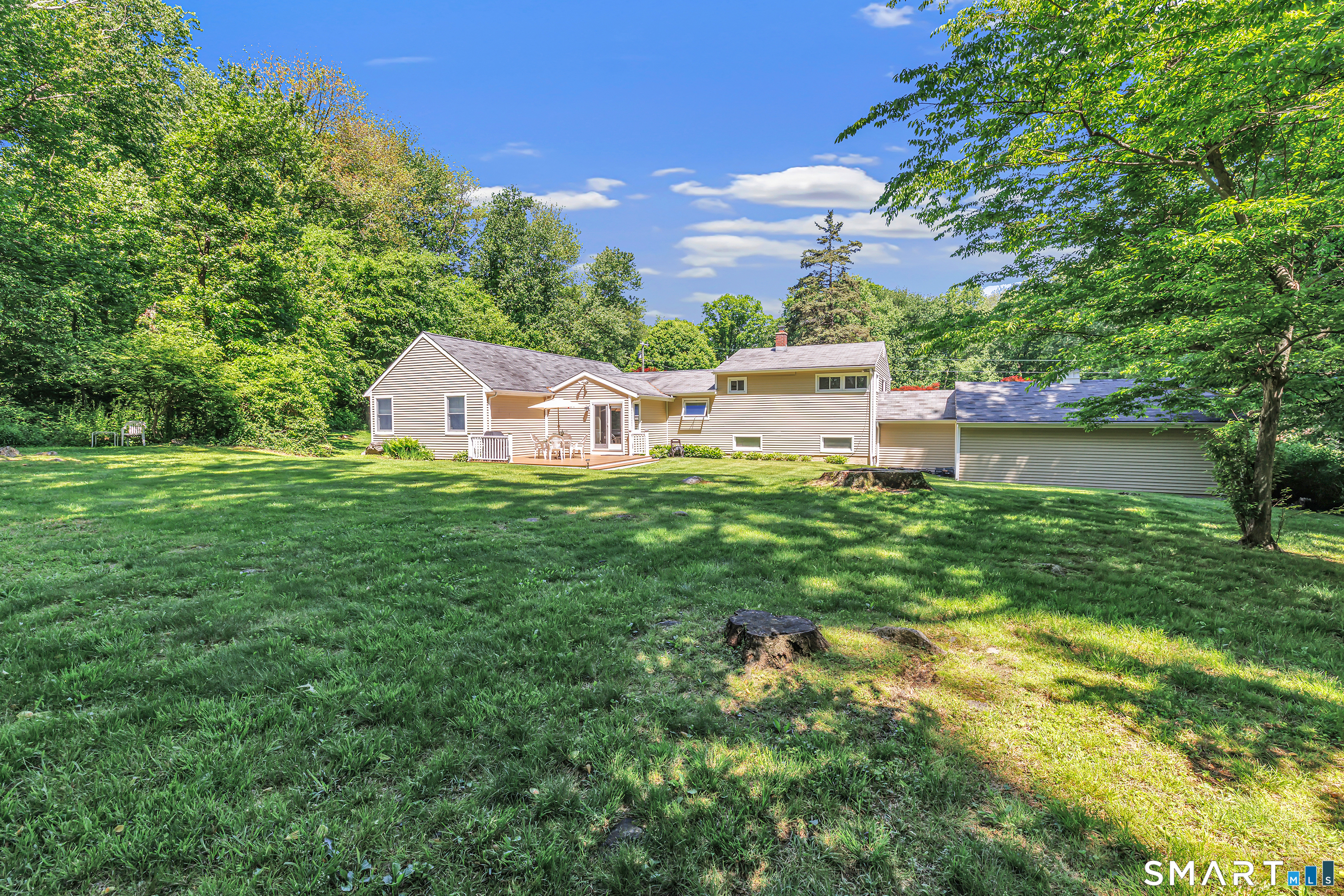 109 Gay Bower Road Monroe, CT 06468 - Photo 29 of 33 Tree Lined Backyard