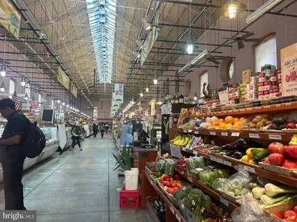a front view of a building with street