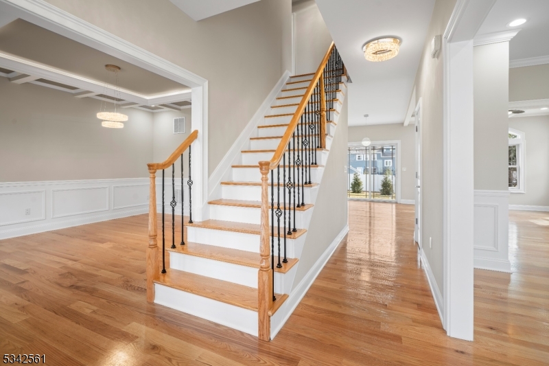 118 Cambridge Road Westfield, NJ 07090 - Photo 7 of 50 a view of entryway and hall with wooden floor