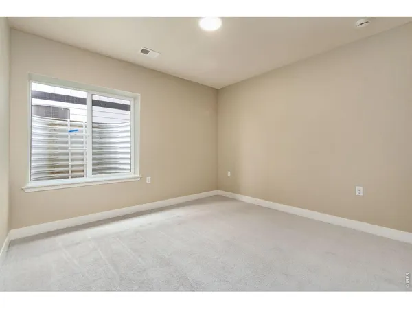 a view of empty room