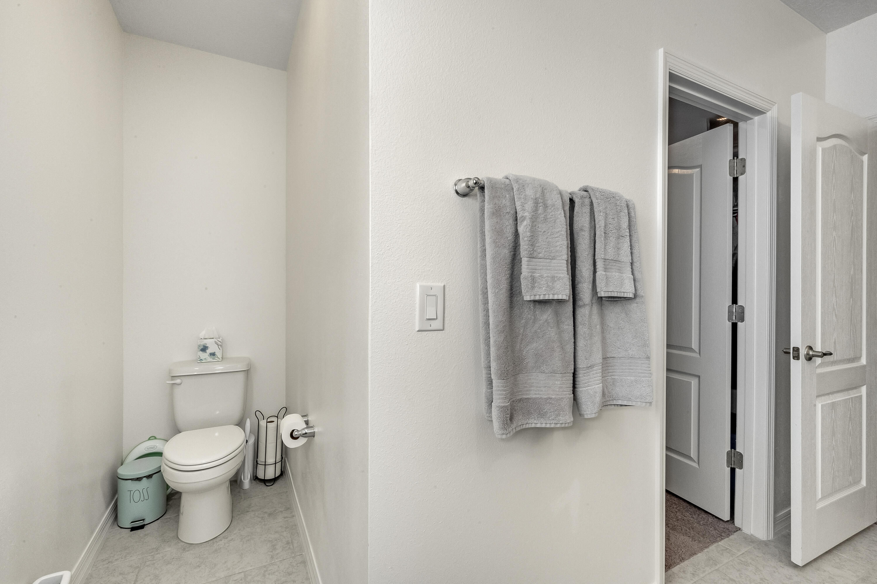 953 Edensor Lane Rockledge, FL 32955 - Photo 18 of 39 a bathroom with a toilet and a shower