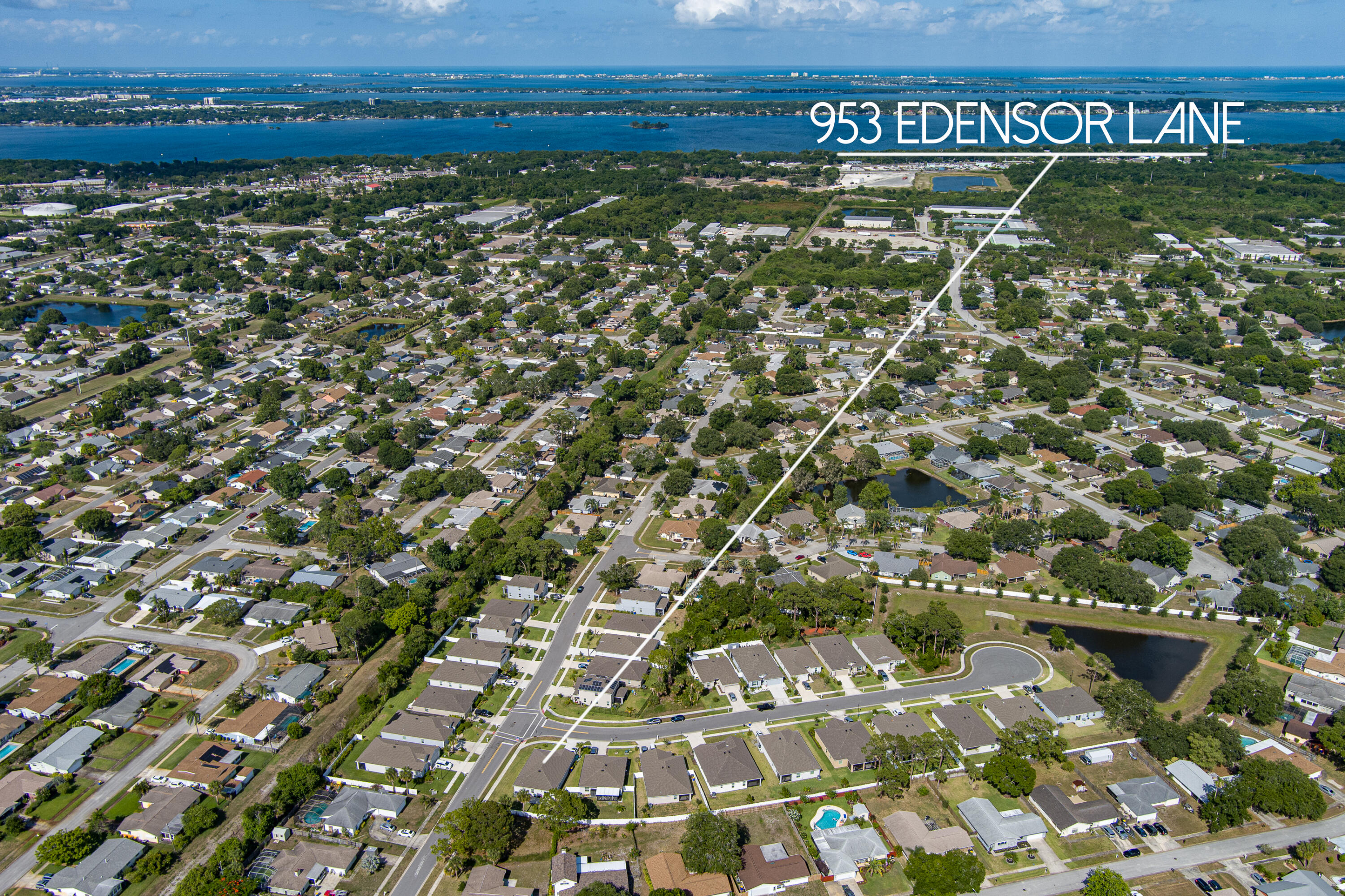 953 Edensor Lane Rockledge, FL 32955 - Photo 37 of 39 a view of an ocean