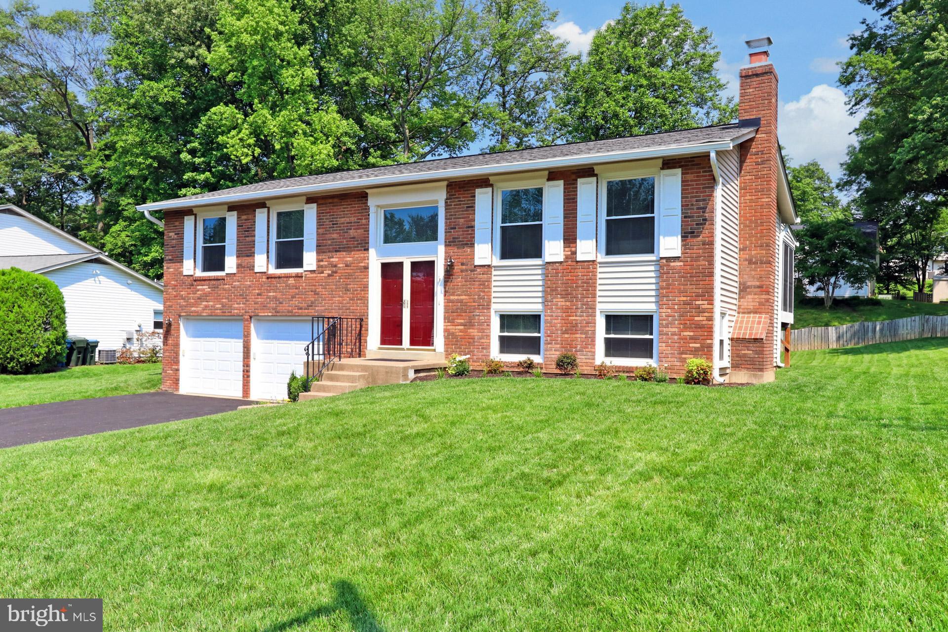 9110 Rockefeller Lane Springfield, VA 22153 - Photo 2 of 56 Brick front exterior