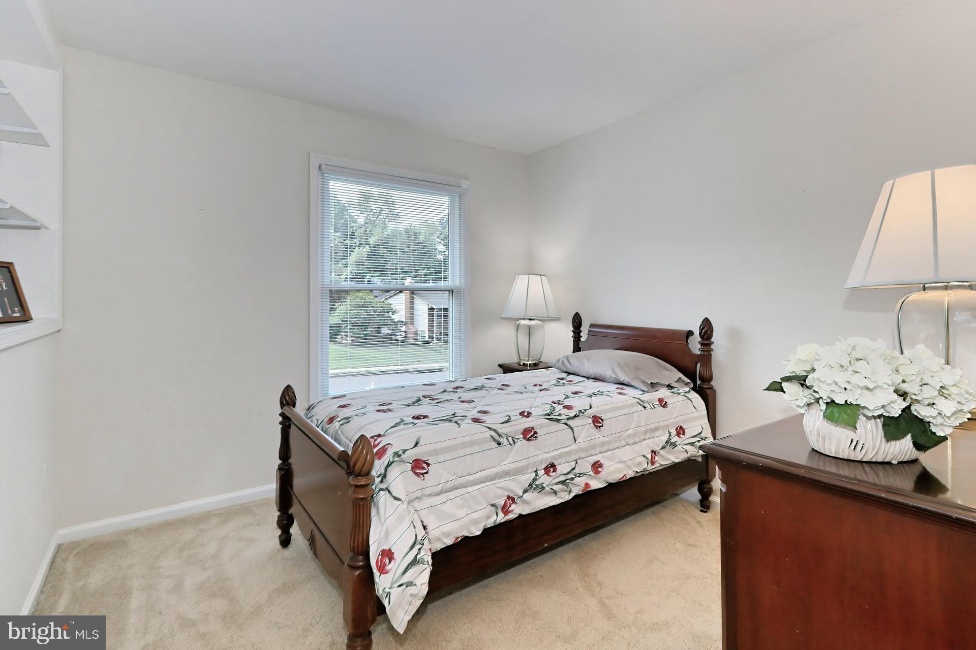 9110 Rockefeller Lane Springfield, VA 22153 - Photo 28 of 56 Bedroom 3 also features neutral paint and carpet