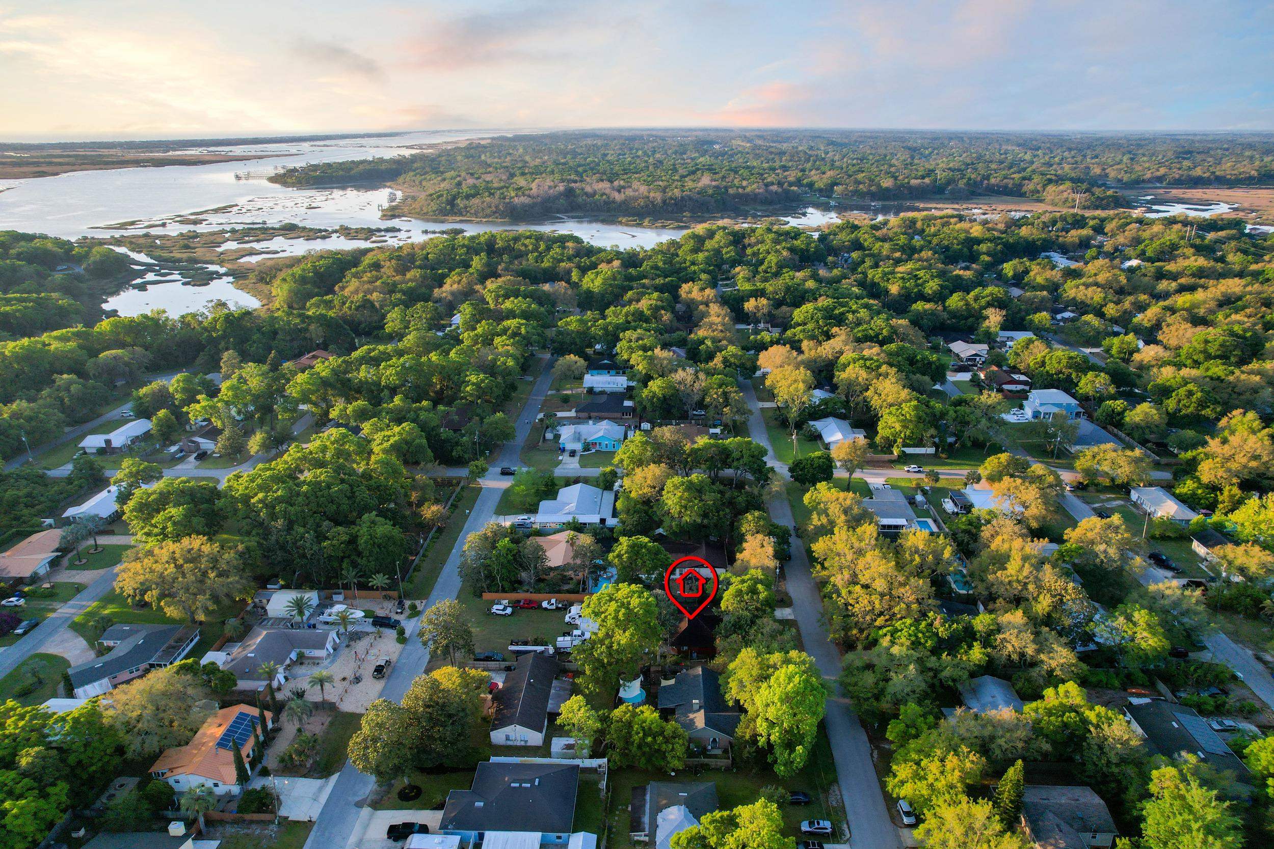 369 Orchis Road St. Augustine, FL 32086 - Photo 34 of 41 an aerial view of multiple house