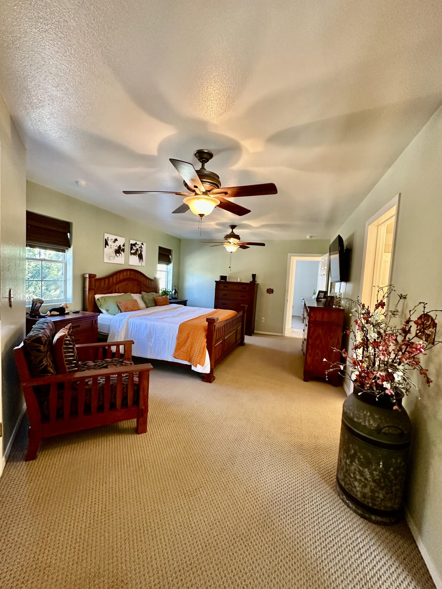 1731 Riviera Drive Blythe, CA 92225 - Photo 20 of 36 a bedroom with furniture and a chandelier