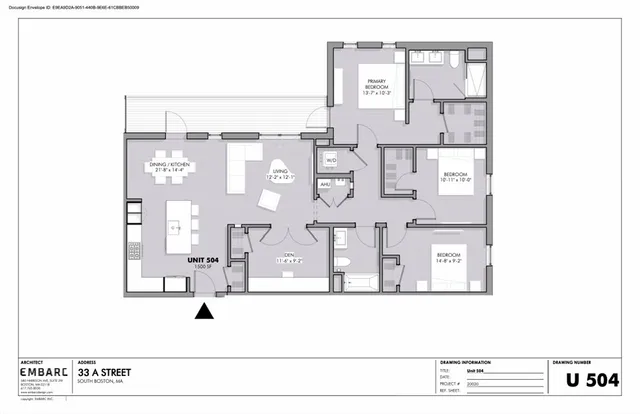 $1,599,000 | 33 A Street, Unit 504, Boston, MA 02127