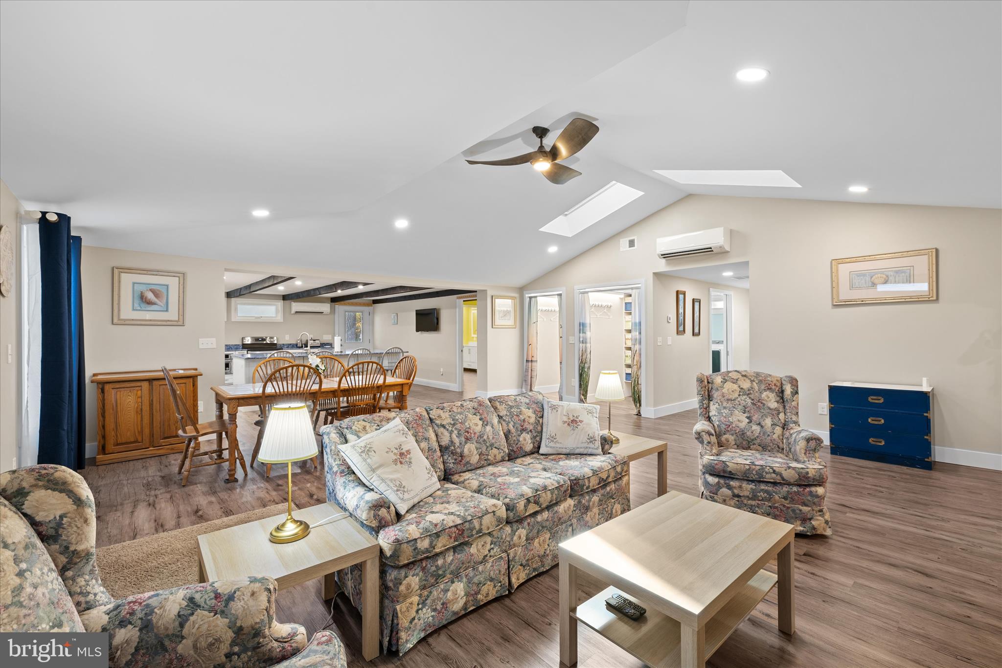 2 Bridge Road Bethany Beach, DE 19930 - Photo 8 of 65 a living room with furniture and wooden floor