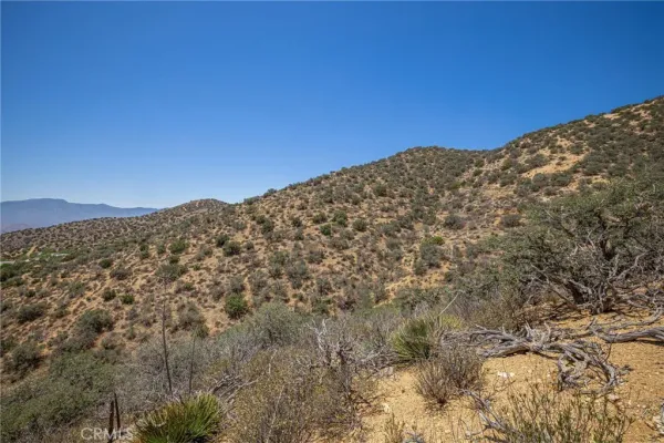 a view of a large mountain