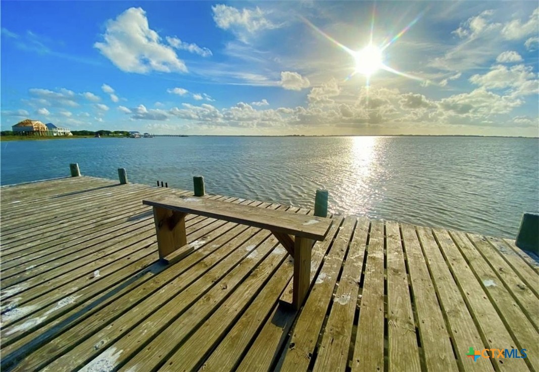 61 Falcon Way Palacios, TX 77465 - Photo 17 of 22 a view of outdoor space with lake view
