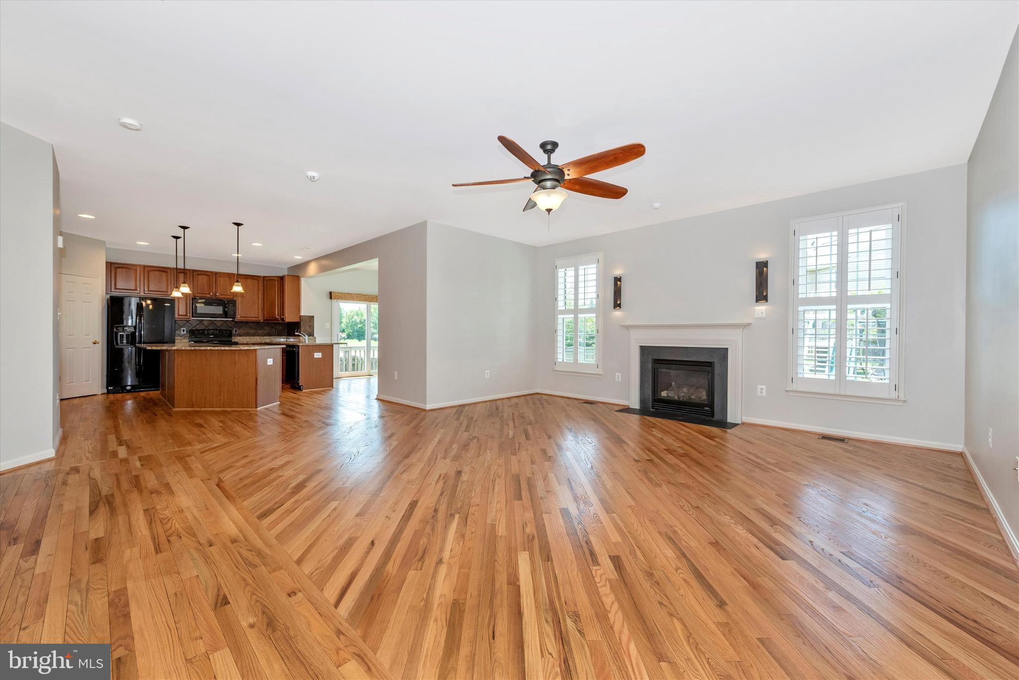 116 Wheeler Lane Frederick, MD 21702 - Photo 8 of 35 Family room with gas fireplace.