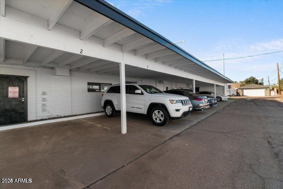 502 East Mariposa Street, Unit 101 Phoenix, AZ 85012 - Photo 22 of 24 a view of a car parking garage