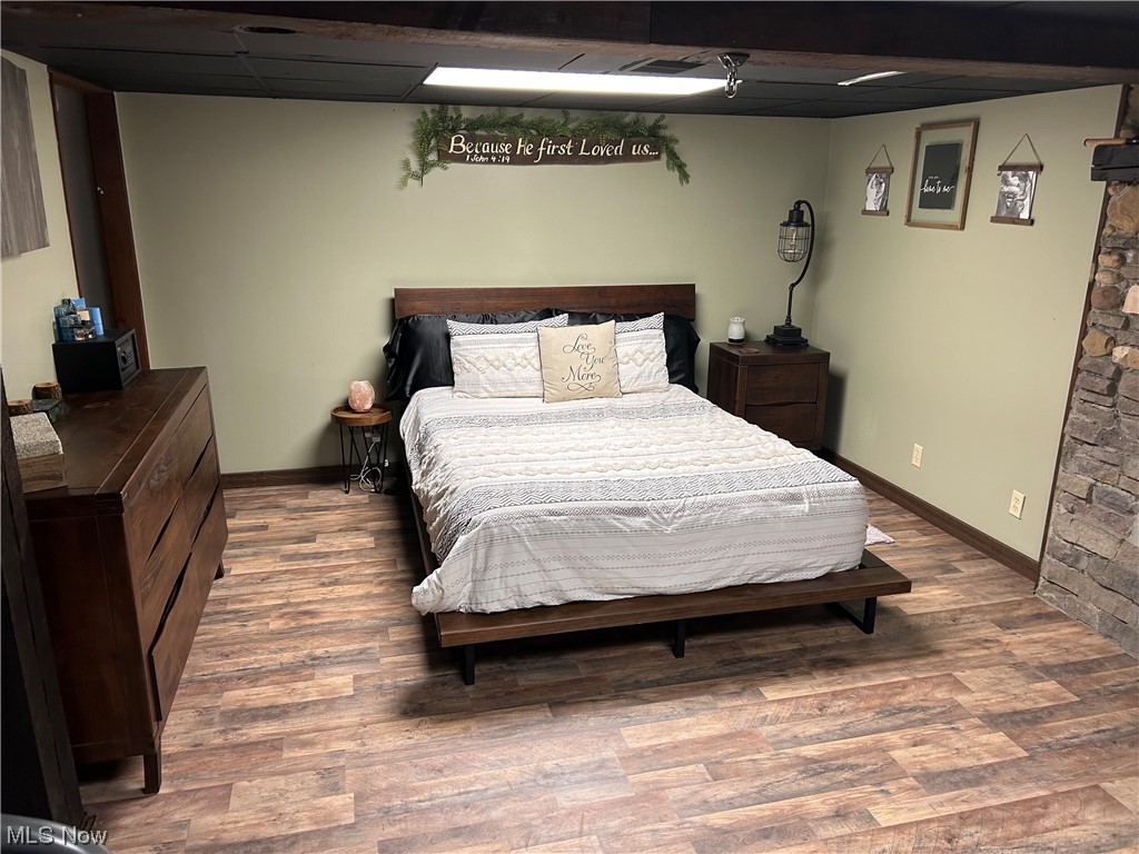 202 Middle Ridge Lane Waverly, WV 26184 - Photo 22 of 33 Lower level master bedroom