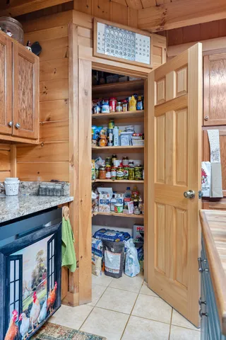 a bathroom with a sink double vanity and a shower